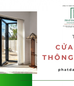 Tổng hợp các dòng cửa nhôm cho nhà ở thông dụng hiện nay