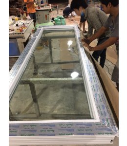 XƯỞNG SẢN XUẤT CỬA NHỰA LÕI THÉP- CÔNG NGHỆ HÀN KHÔNG VẾT - MỐI HÀN LIỀN ĐẸP. 