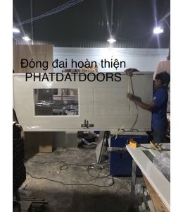 KHÂU ĐÓNG ĐAI CỬA GỖ CHỐNG CHÁY