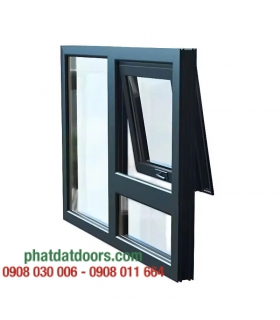 CỬA NHÔM KÍNH MẶT DỰNG XINGFA